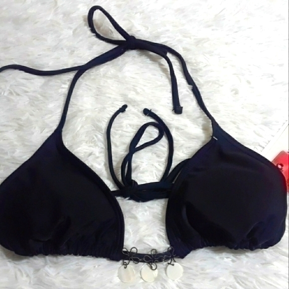 Esprit Separates Mother Of Pearl Dangle Bikini Swim Top - Picture 1 of 5